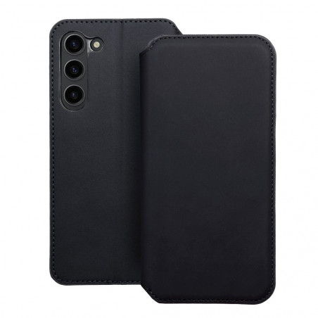 Samsung Galaxy S23 5G Wallet Cases Dual Pocket book Black
