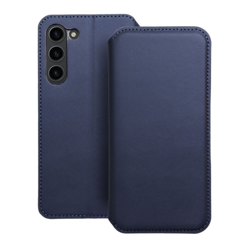 Samsung Galaxy S23 Plus 5G Wallet Cases Dual Pocket book Navy