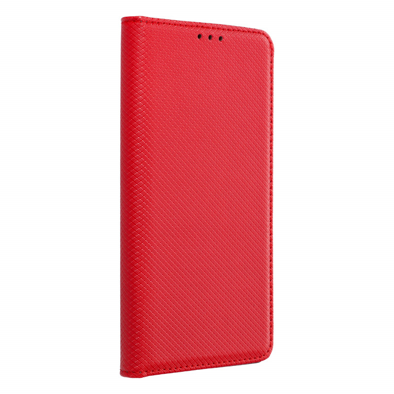 Motorola Moto E22i Wallet Cases Smart Case Book Red