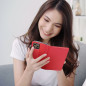 Motorola Moto E22i Wallet Cases Smart Case Book Red