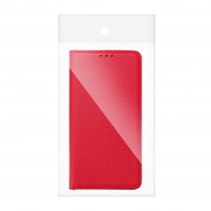 Motorola Moto E22i Wallet Cases Smart Case Book Red