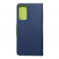 Samsung Galaxy M13 Wallet Cases Fancy Book Navy / Lime