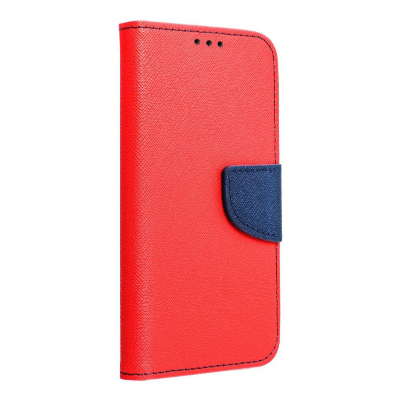 Samsung Galaxy A23 5G Wallet Cases Fancy Book Red / Navy