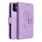 Apple iPhone 12 Wallet Cases MEZZO Book Dreamcatcher  Purple
