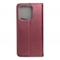 XIAOMI Redmi 10A Wallet Cases Smart Magneto book Burgundy