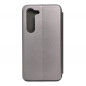 Samsung Galaxy S23 5G Wallet Cases Book Elegance Elegant  Grey