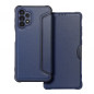 Samsung Galaxy A32 LTE Wallet Cases Razor Book Carbon Fibre, Carbon pattern  Blue