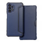 Samsung Galaxy A13 LTE Wallet Cases Razor Book Carbon Fibre, Carbon pattern  Blue