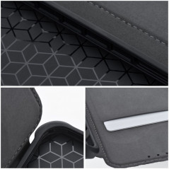 Samsung Galaxy A13 LTE Wallet Cases Razor Book Carbon Fibre, Carbon pattern  Blue