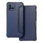 Samsung Galaxy A03 Wallet Cases Razor Book Carbon Fibre, Carbon pattern  Blue