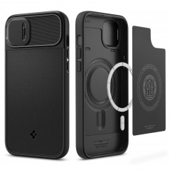 Apple iPhone 14 Plus Case Spigen Optik Armor Black