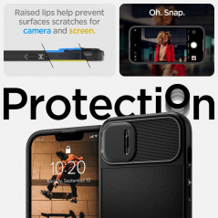 Apple iPhone 14 Plus Case Spigen Optik Armor Black