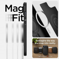 Apple iPhone 14 Plus Case Spigen Optik Armor Black