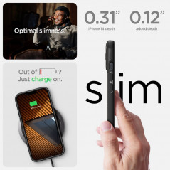 Apple iPhone 14 Plus Case Spigen Optik Armor Black