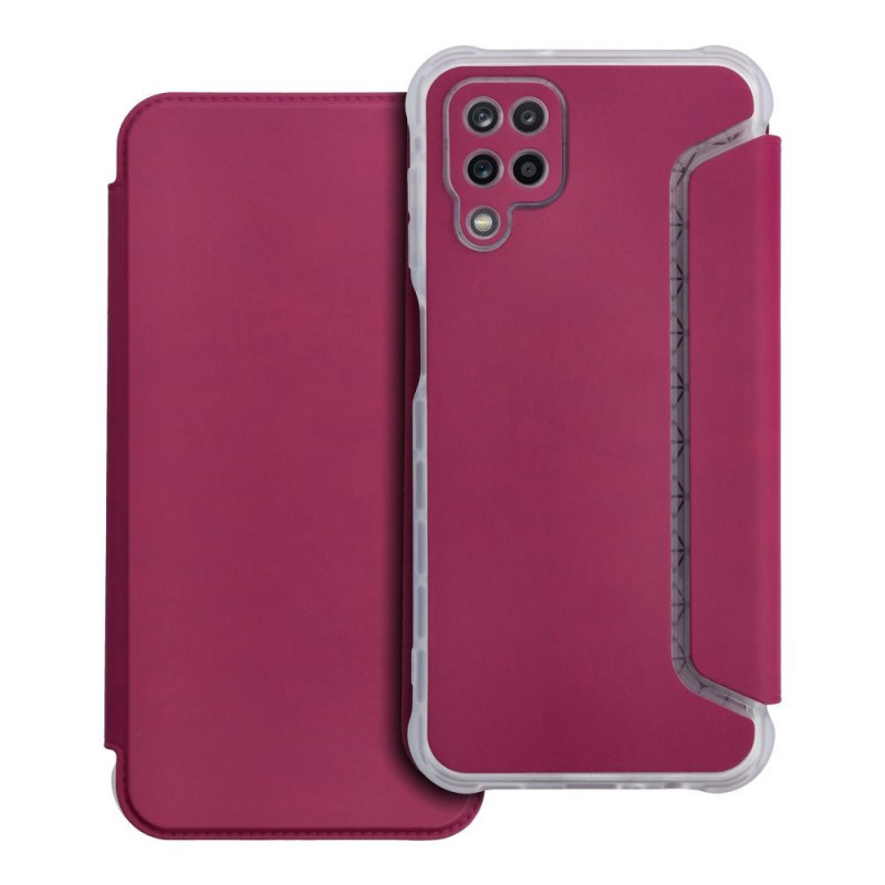 Samsung Galaxy A12 Wallet Cases Piano Book Magenta