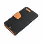 XIAOMI 12 Lite Wallet Cases CANVAS Book Black