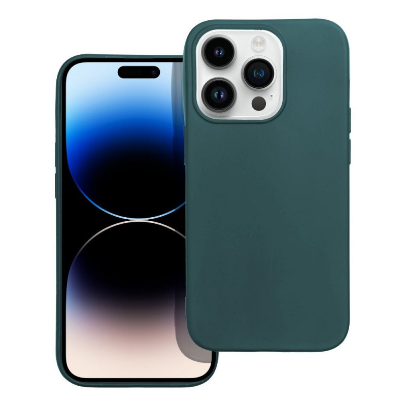 Apple iPhone 14 Pro Case MATT Dark green
