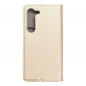 Samsung Galaxy S23 5G Wallet Cases Smart Case Book Gold