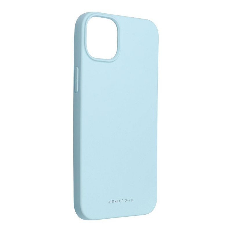 Apple iPhone 14 Plus Case Roar Space Monochrome, Elegant  Sky Blue