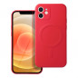 Apple iPhone 12 mini Case Silicone Mag Cover MagSAFE  Red