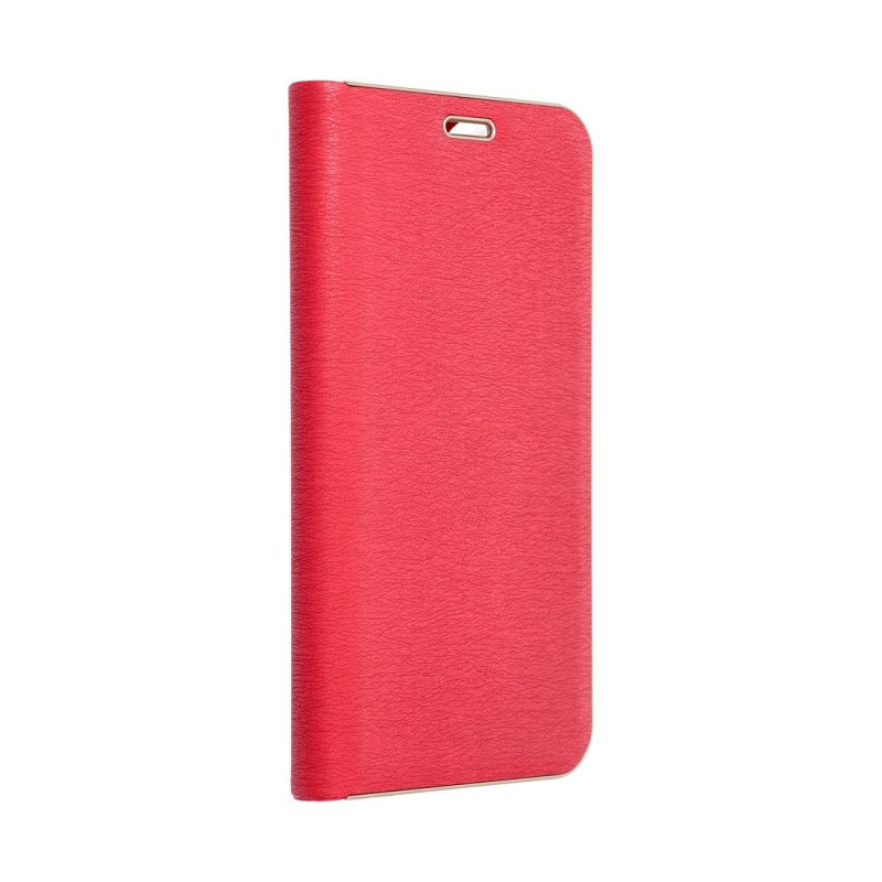 Samsung Galaxy A23 5G Wallet Cases LUNA Book Gold Elegant  Red