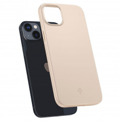 Apple iPhone 14 Case Spigen Thin Fit Sand beige