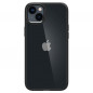 Apple iPhone 14 Case Spigen Ultra Hybrid Crystal clear  Matte black