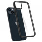 Apple iPhone 14 Case Spigen Ultra Hybrid Crystal clear  Matte black