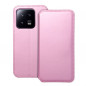 XIAOMI 13 Pro Wallet Cases Dual Pocket book Light pink