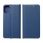 XIAOMI Redmi Note 12 4G Wallet Cases LUNA Book Carbon Carbon Fibre, Elegant  Blue