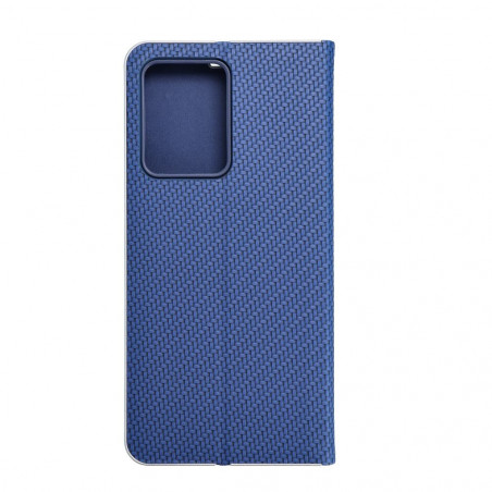 XIAOMI Redmi Note 12 Pro 5G Wallet Cases LUNA Book Carbon Carbon Fibre, Elegant  Blue
