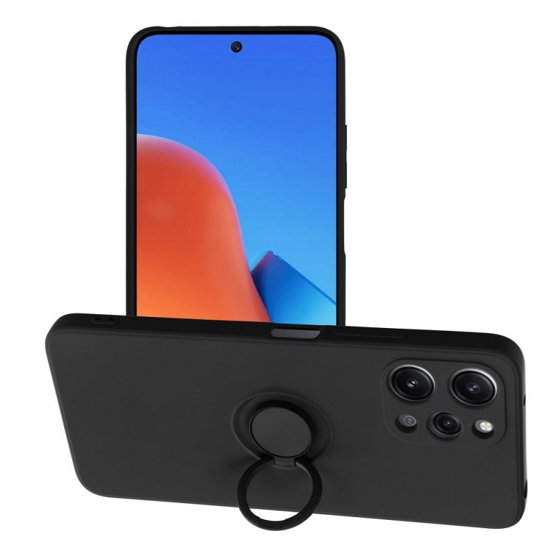 XIAOMI Redmi 12 Case Silicone ring Black