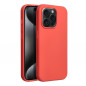 Apple iPhone 15 Pro Case Silicone Elegant  Peach