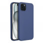 Apple iPhone 15 Plus Case Silicone Elegant  Blue