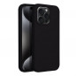 Apple iPhone 15 Pro Case Silicone Elegant  Black