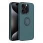 Apple iPhone 15 Pro Case Silicone ring Green