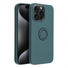 Apple iPhone 15 Pro Max Case Silicone ring Green