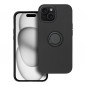 Apple iPhone 15 Case Silicone ring Black