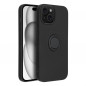 Apple iPhone 15 Case Silicone ring Black
