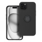 Apple iPhone 15 Plus Case Silicone ring Black