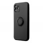 Apple iPhone 15 Plus Case Silicone ring Black