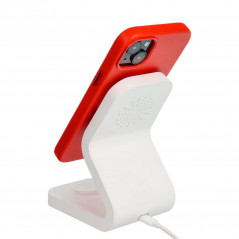 Apple iPhone 12 Case Leather Mag Cover Elegant  MagSAFE  Red
