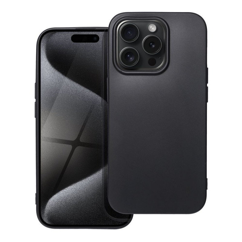 Apple iPhone 15 Pro Case Soft Black