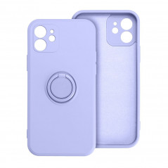 Apple iPhone 15 Plus Case Silicone ring Violet