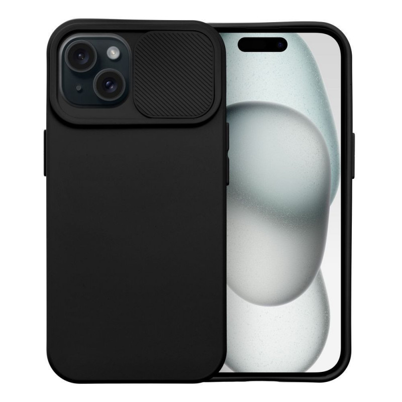 Apple iPhone 15 Case Slide Black