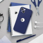 Apple iPhone 15 Pro Case Soft Dark blue