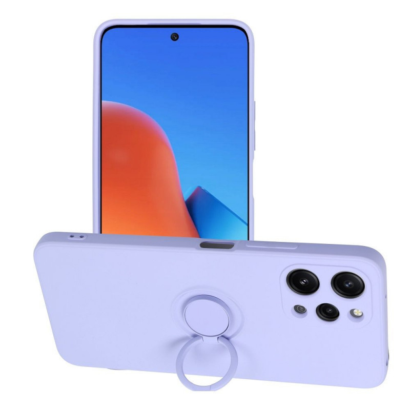 XIAOMI Redmi 12 Case Silicone ring Violet