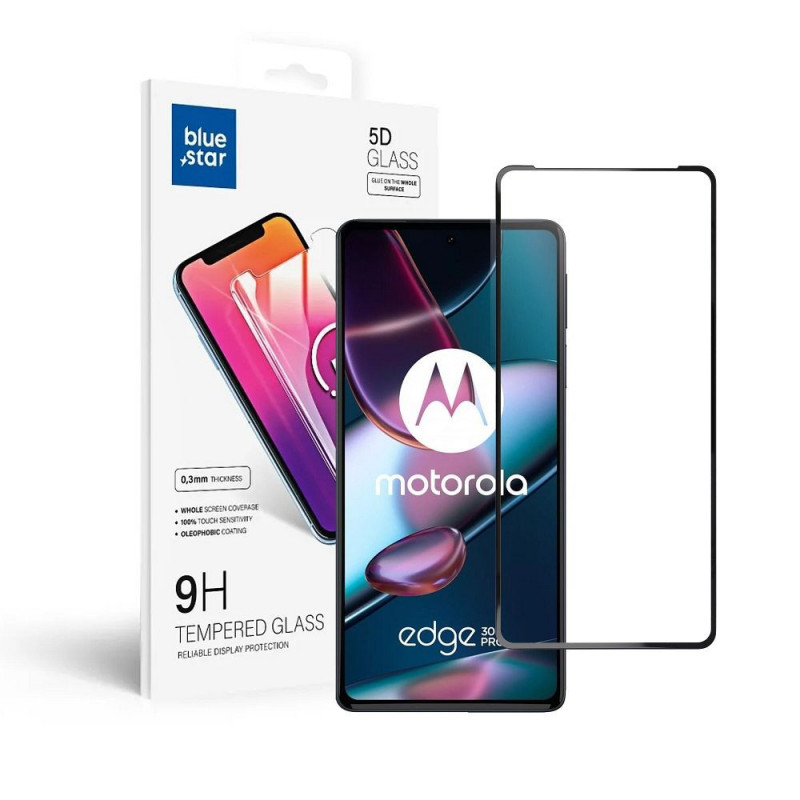 Motorola Edge 30 Pro Tempered glass Blue Star 9H Transparent