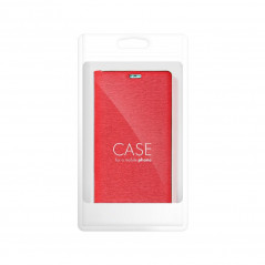 Samsung Galaxy S23 Ultra 5G Wallet Cases LUNA Book Gold Elegant  Red