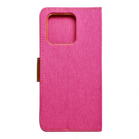 XIAOMI Redmi 10C Wallet Cases CANVAS Book Pink